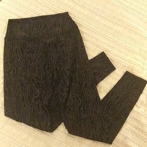 Kamo Fitness Serenity Leggings 25" - Charcoal Print